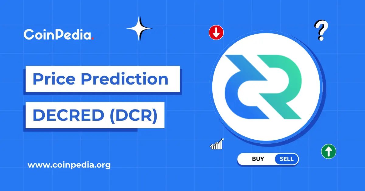 Decred (DCR) Price Prediction 2026, 2027 – 2030