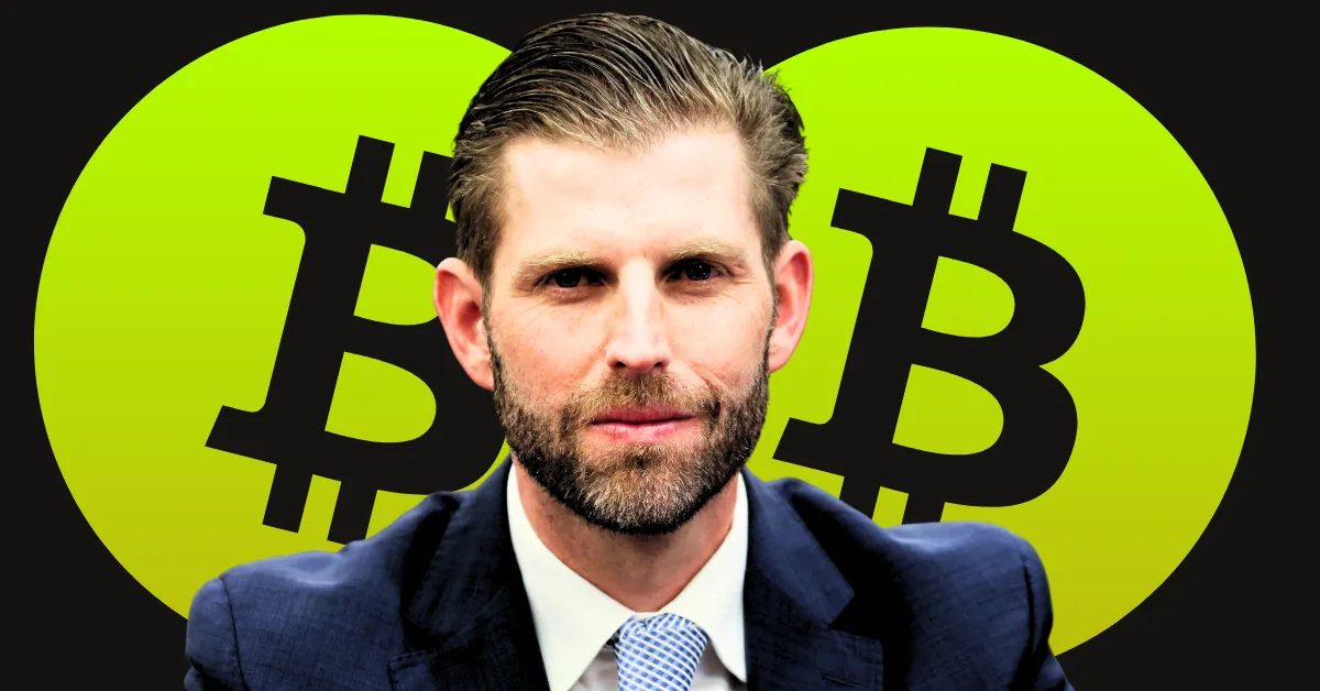 Eric Trump Discusses Bitcoin’s Future Growth